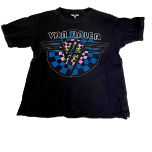 - Women’s small Van Halen concert tee